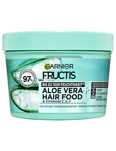 Garnier Fructis Feuchtigkeitsspendendes Aloe Vera Hair Food Haar Maske - Produktabbildung